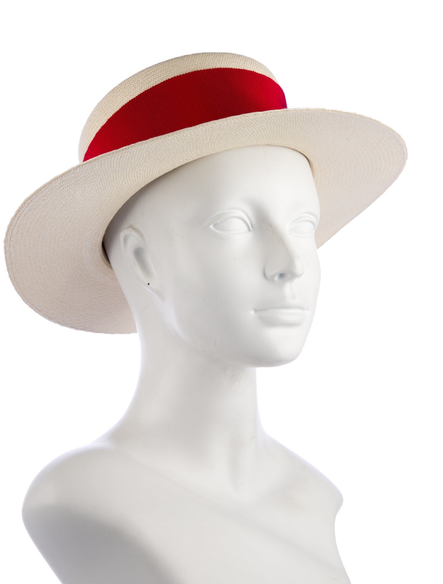 100% Capri straw summer hat