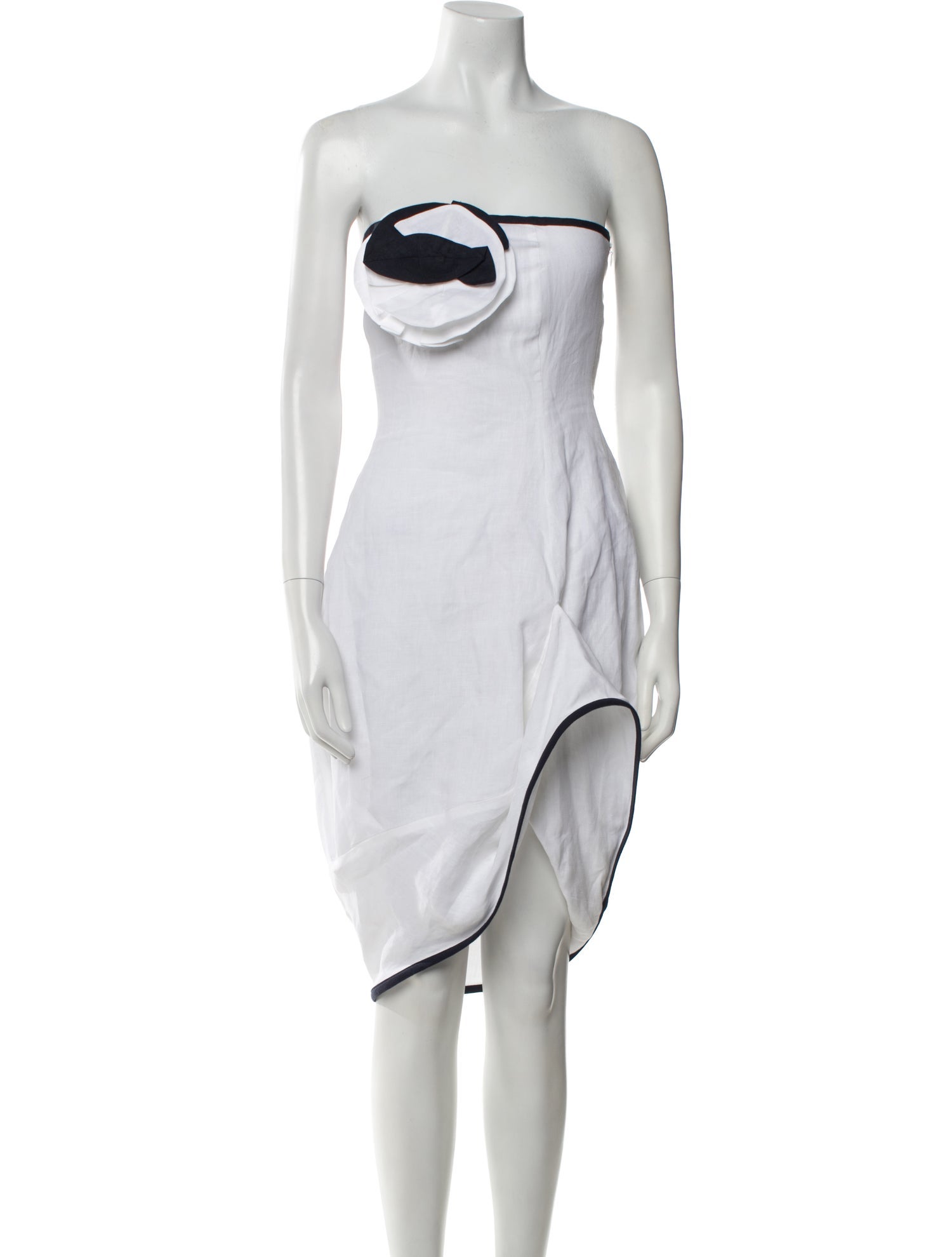 100% Capri Linen Mini Dress