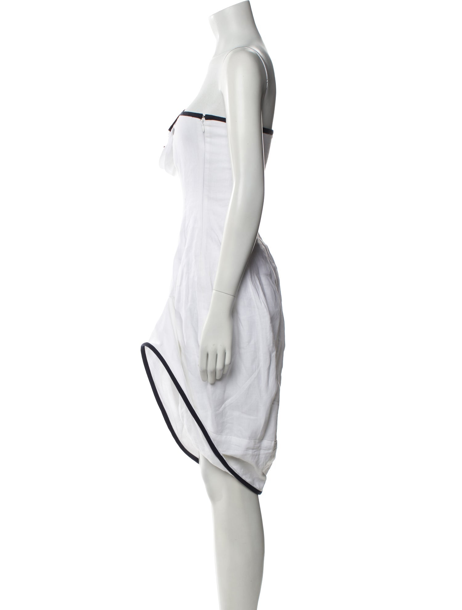 100% Capri Linen Mini Dress