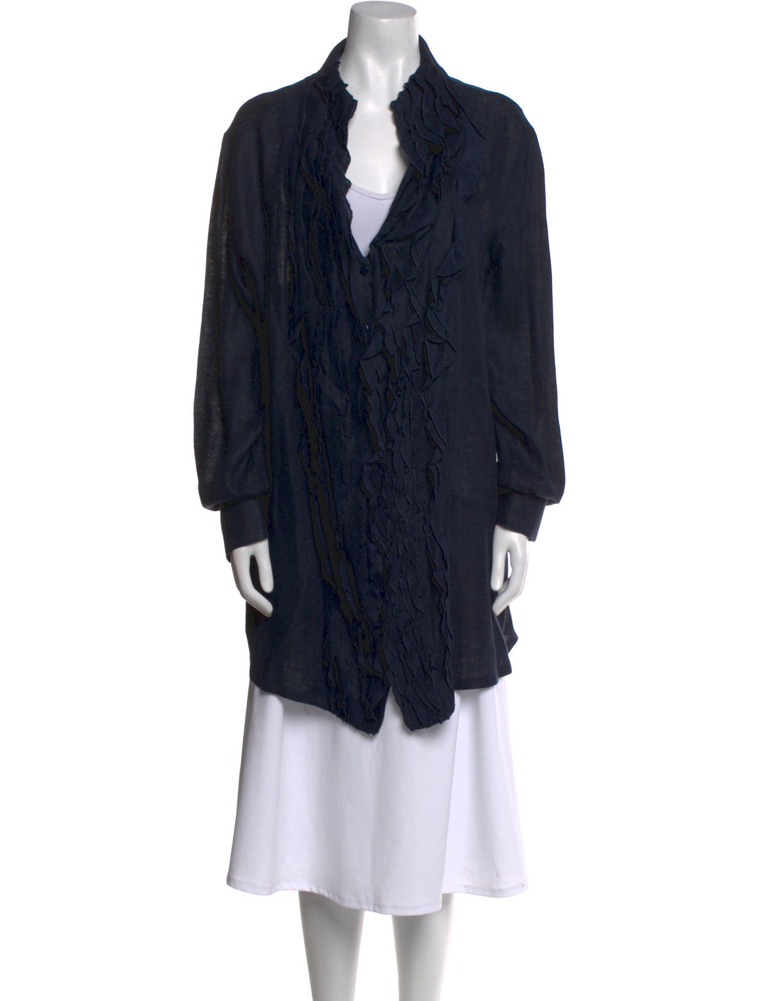 100% Capri Linen V-Neck Tunic