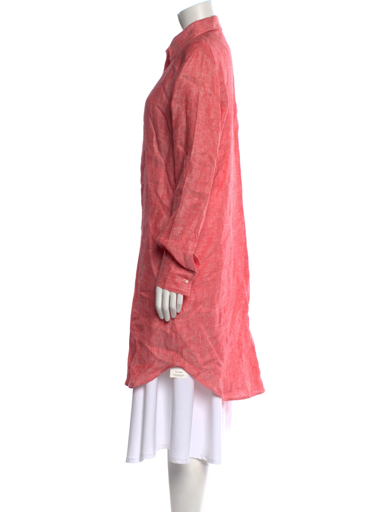 100% Capri Linen Knee-Length Dress