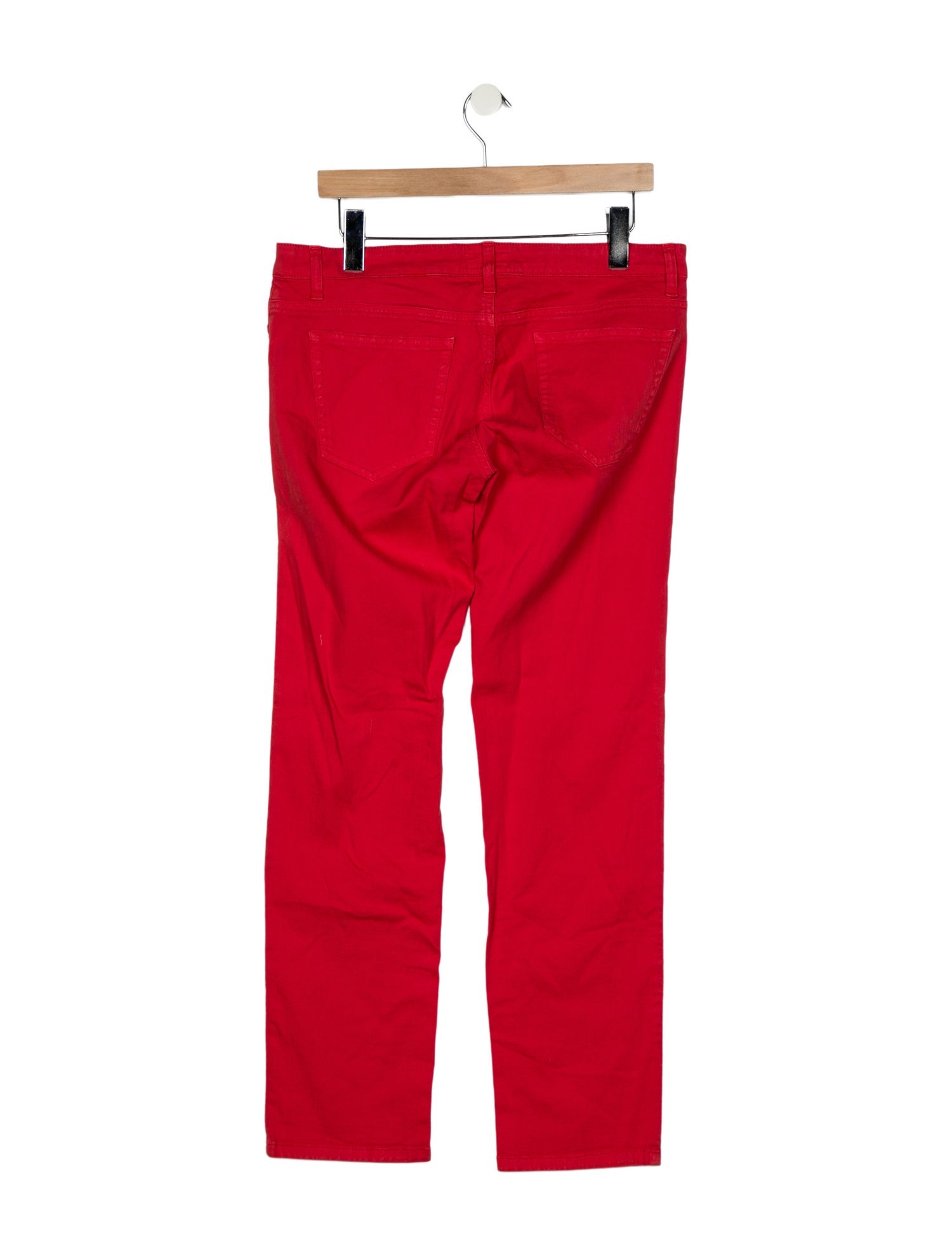 100% Capri Mid-Rise Straight Leg Jeans