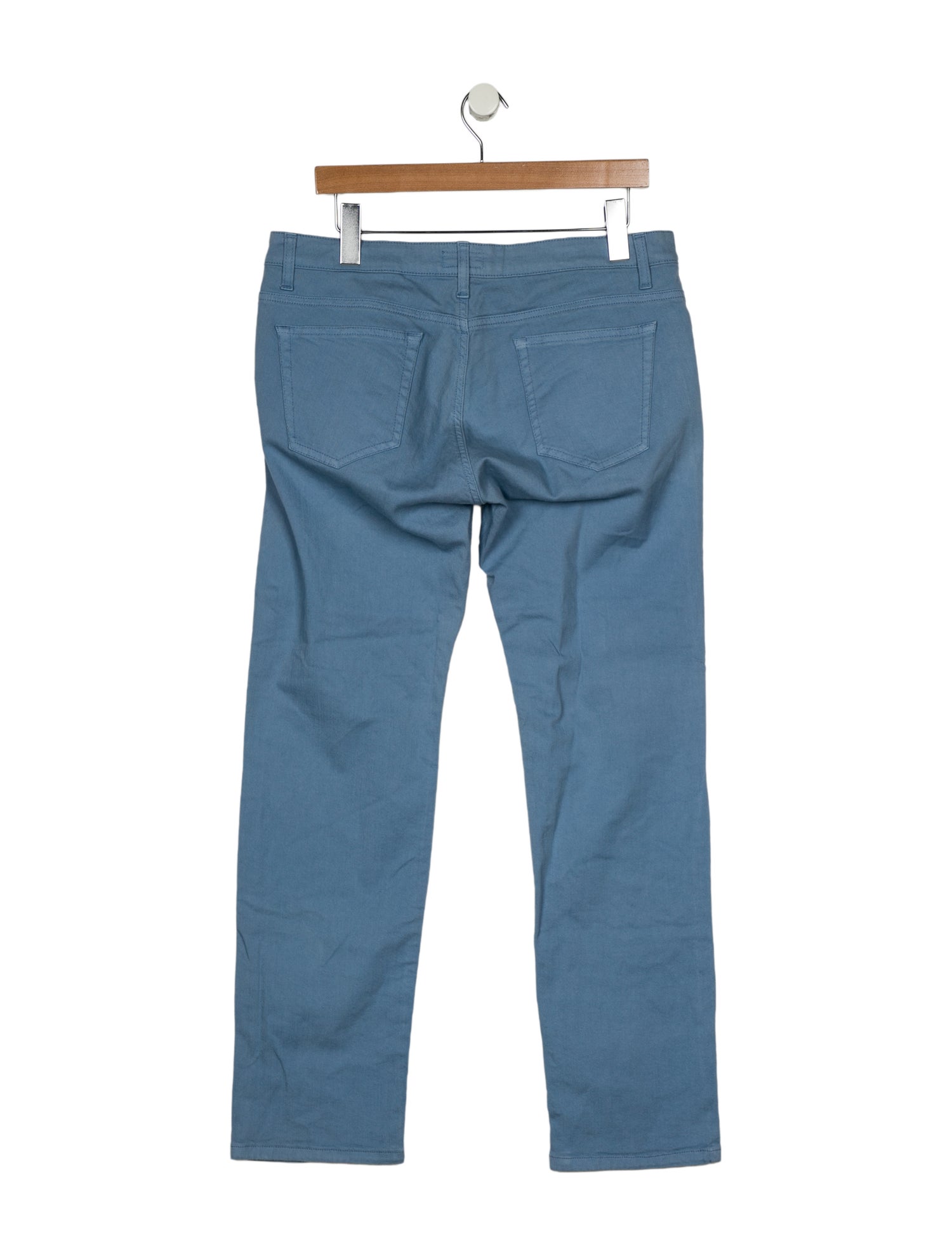 100% Capri Mid-Rise Straight Leg Jeans