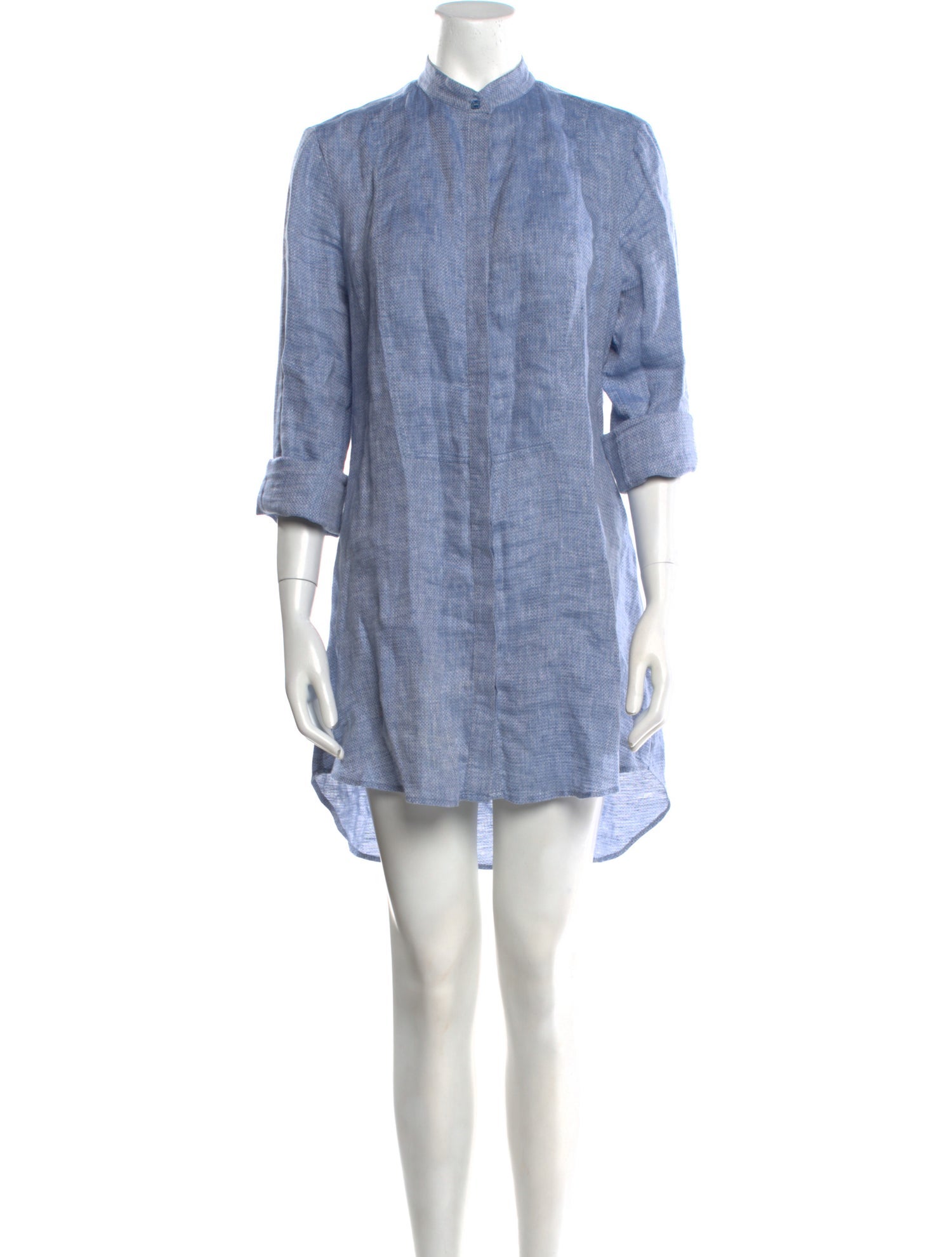 100% Capri Linen Mini Dress