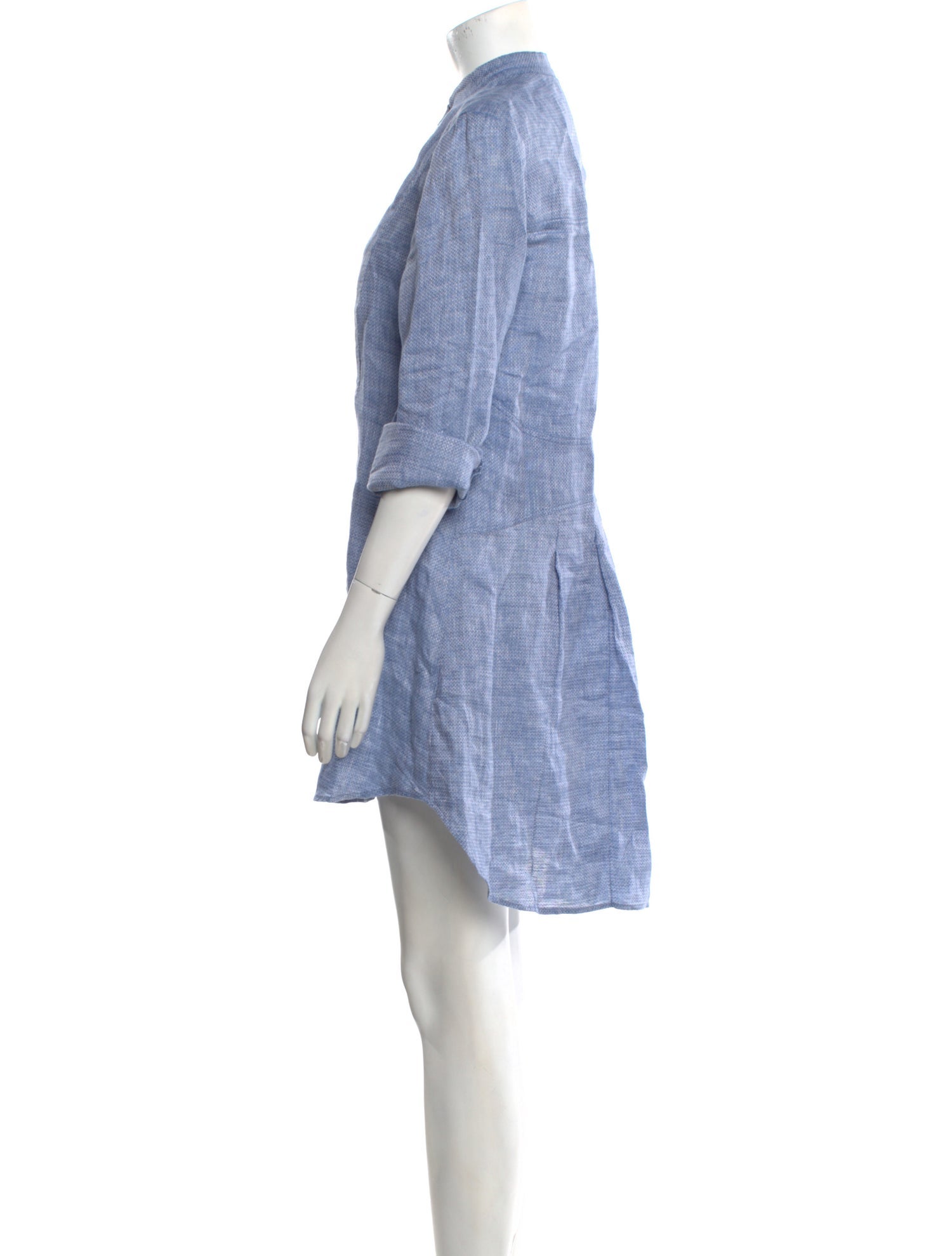 100% Capri Linen Mini Dress
