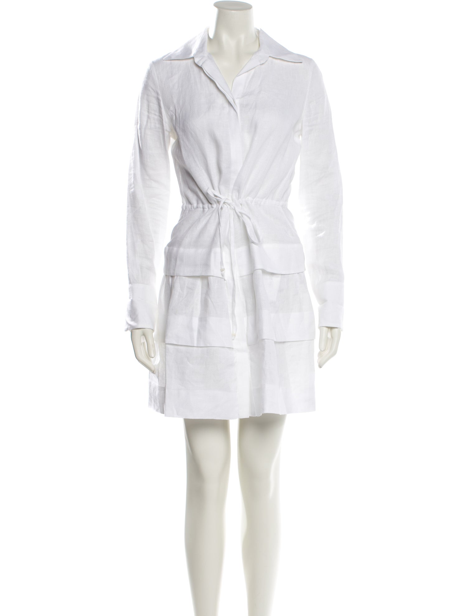 100% Capri Linen Mini Dress