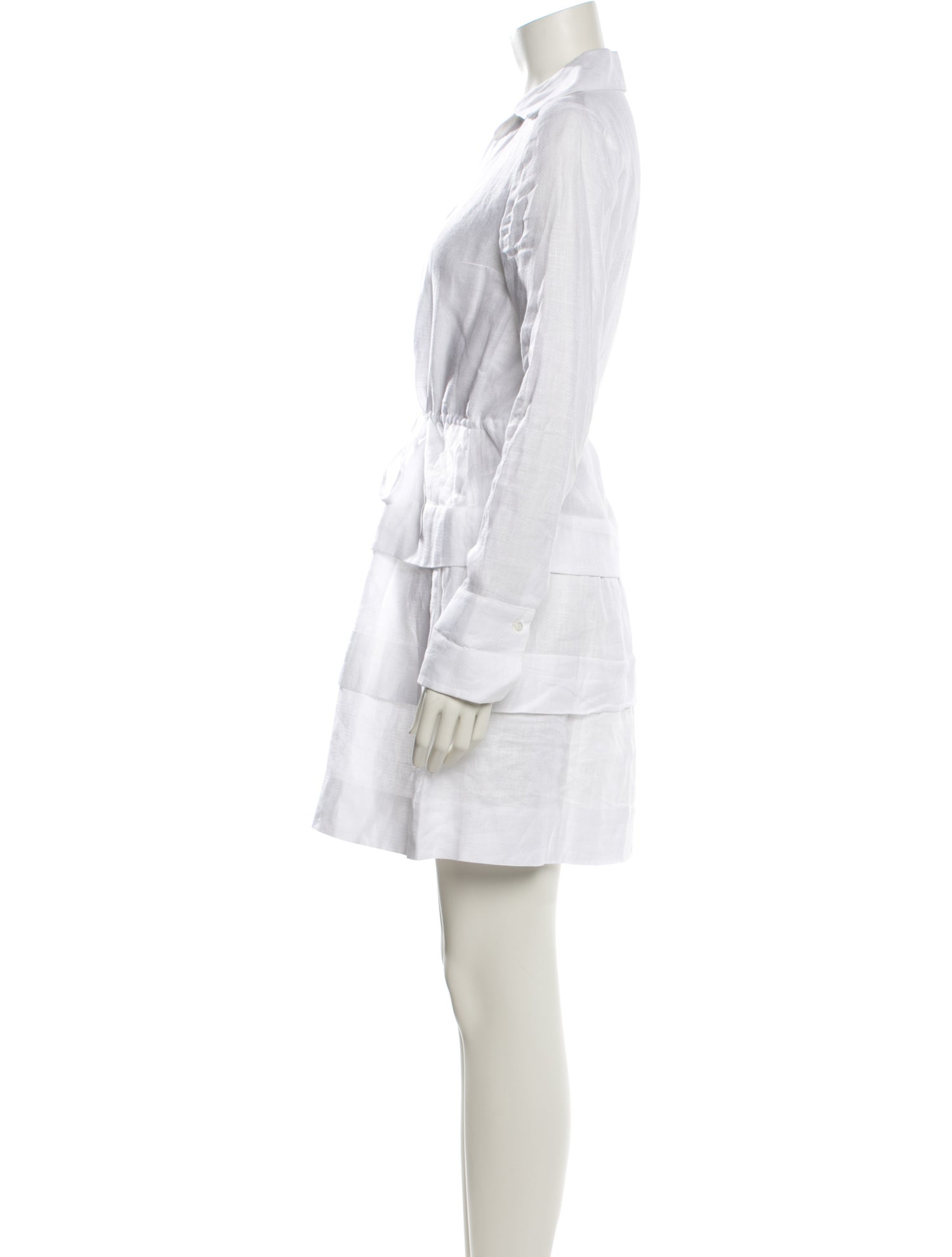 100% Capri Linen Mini Dress