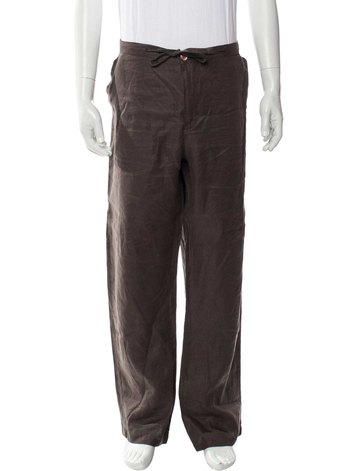 100% Capri Linen Pants