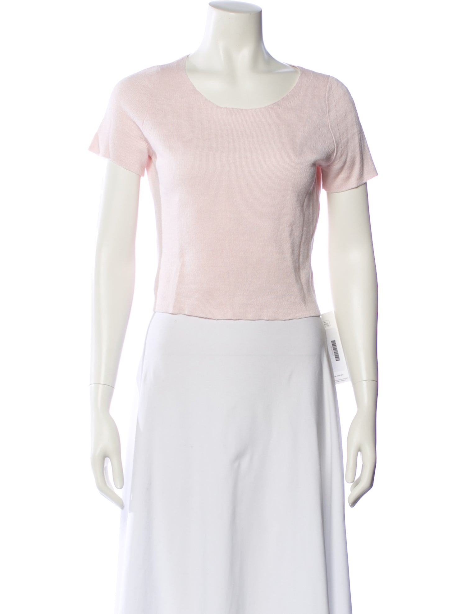 100% Capri Linen Crew Neck Top