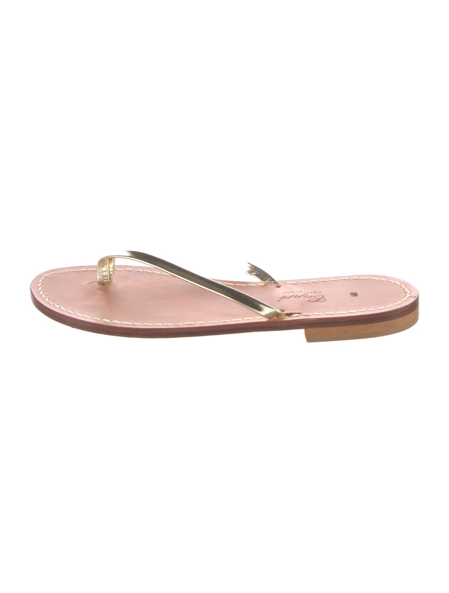 100% Capri Leather Flats