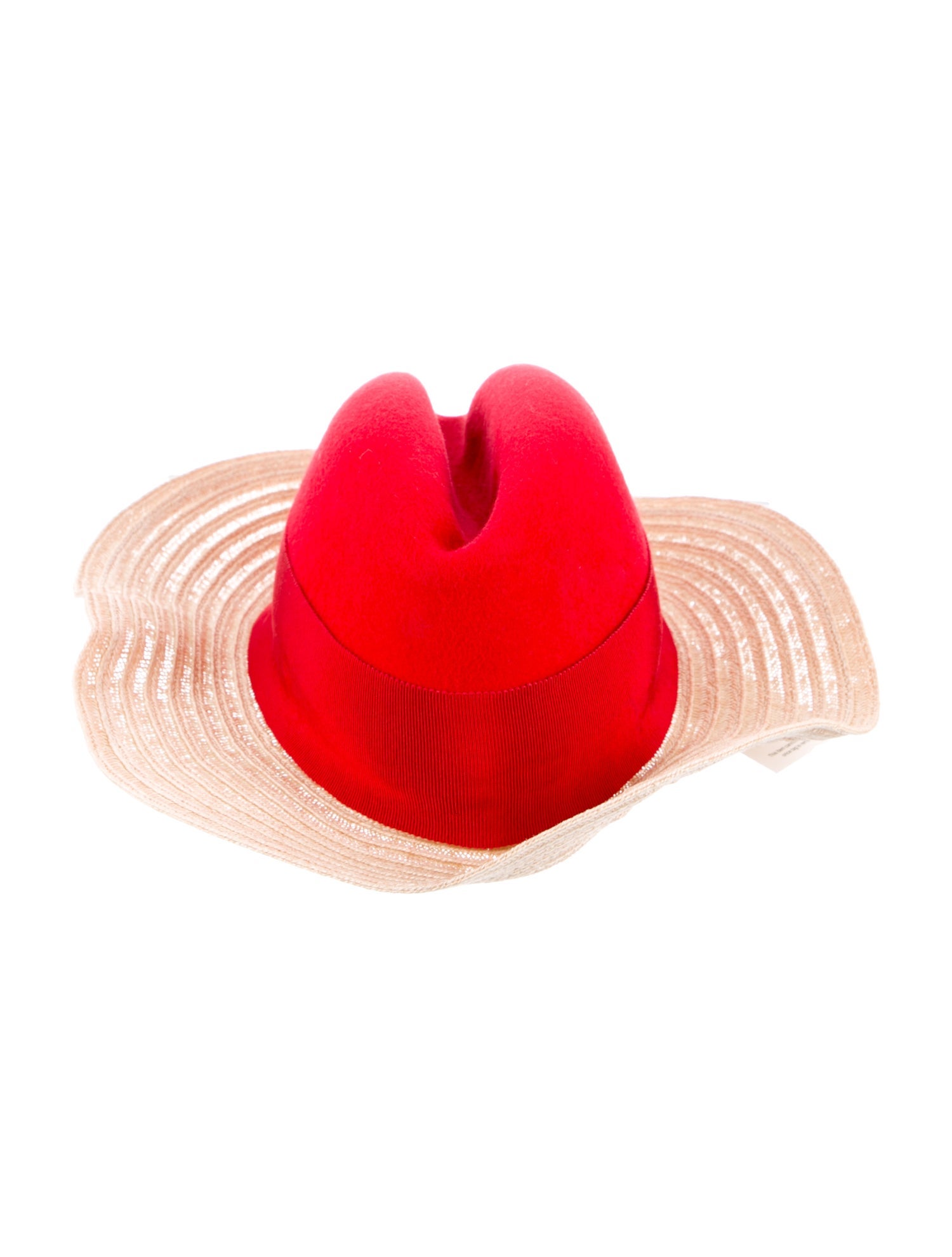 100% Capri Colorblock Fedora