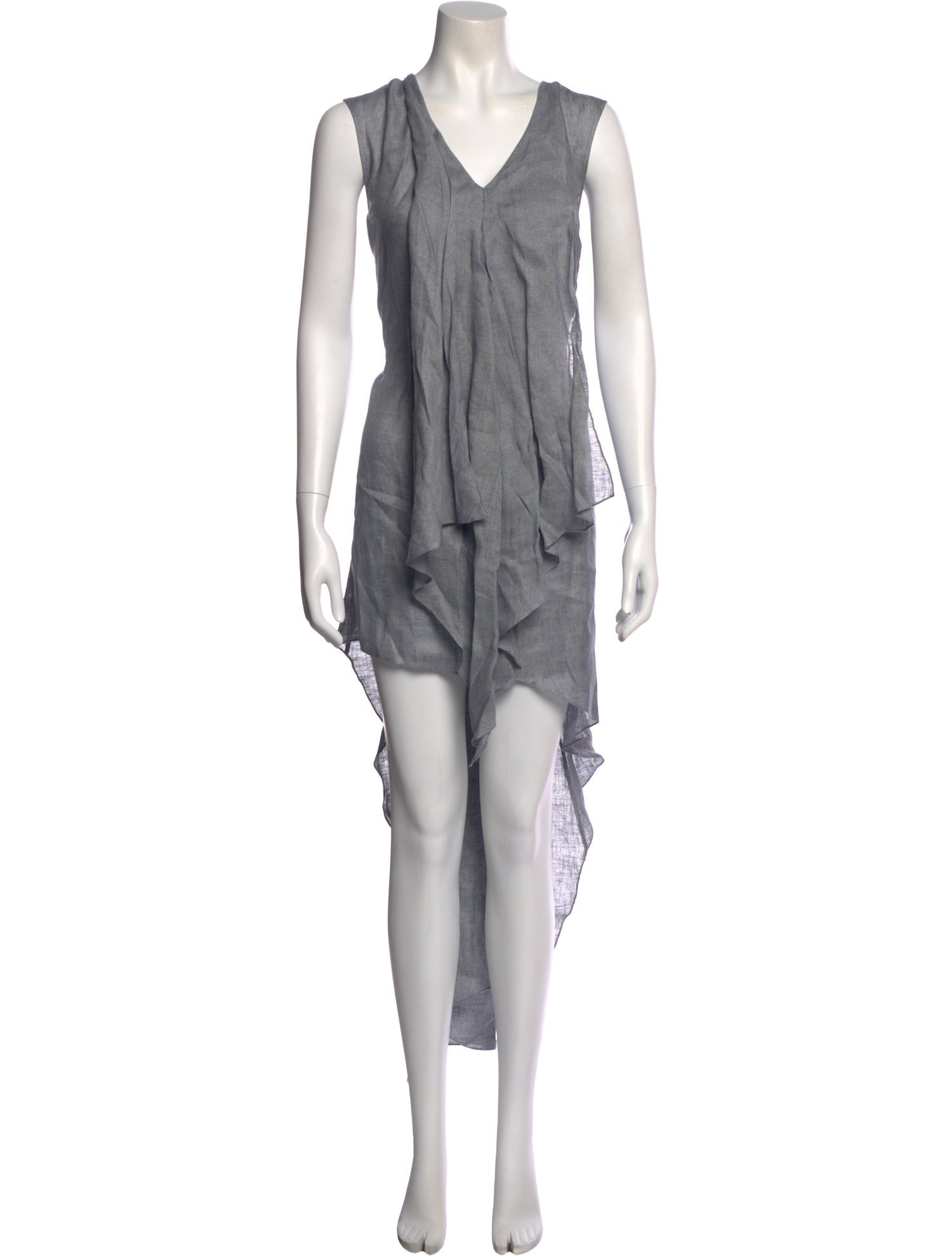 100% Capri Linen Long Dress