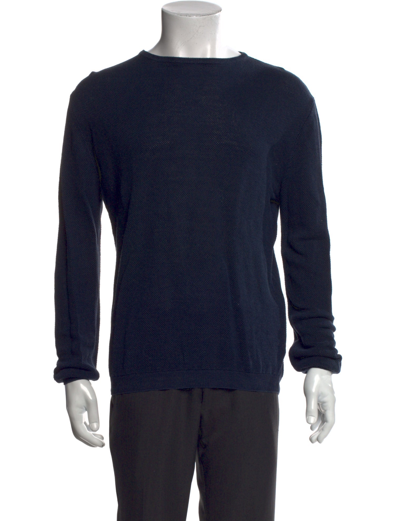 100% Capri Linen Crew Neck Pullover