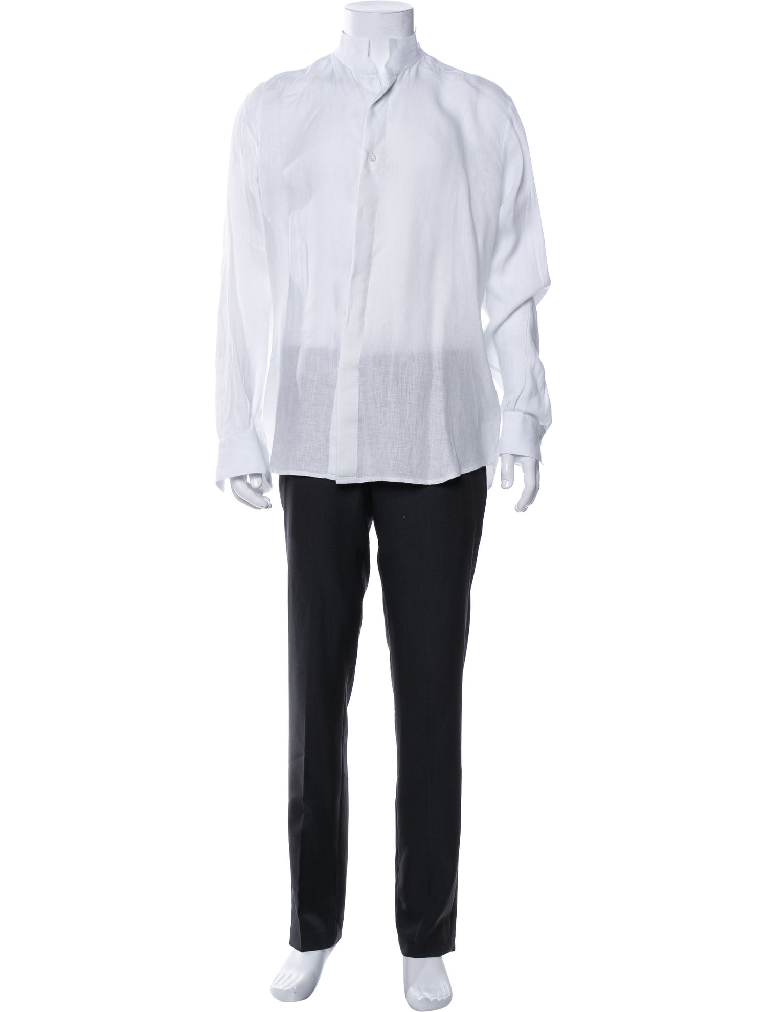 100% Capri Linen Striped Shirt