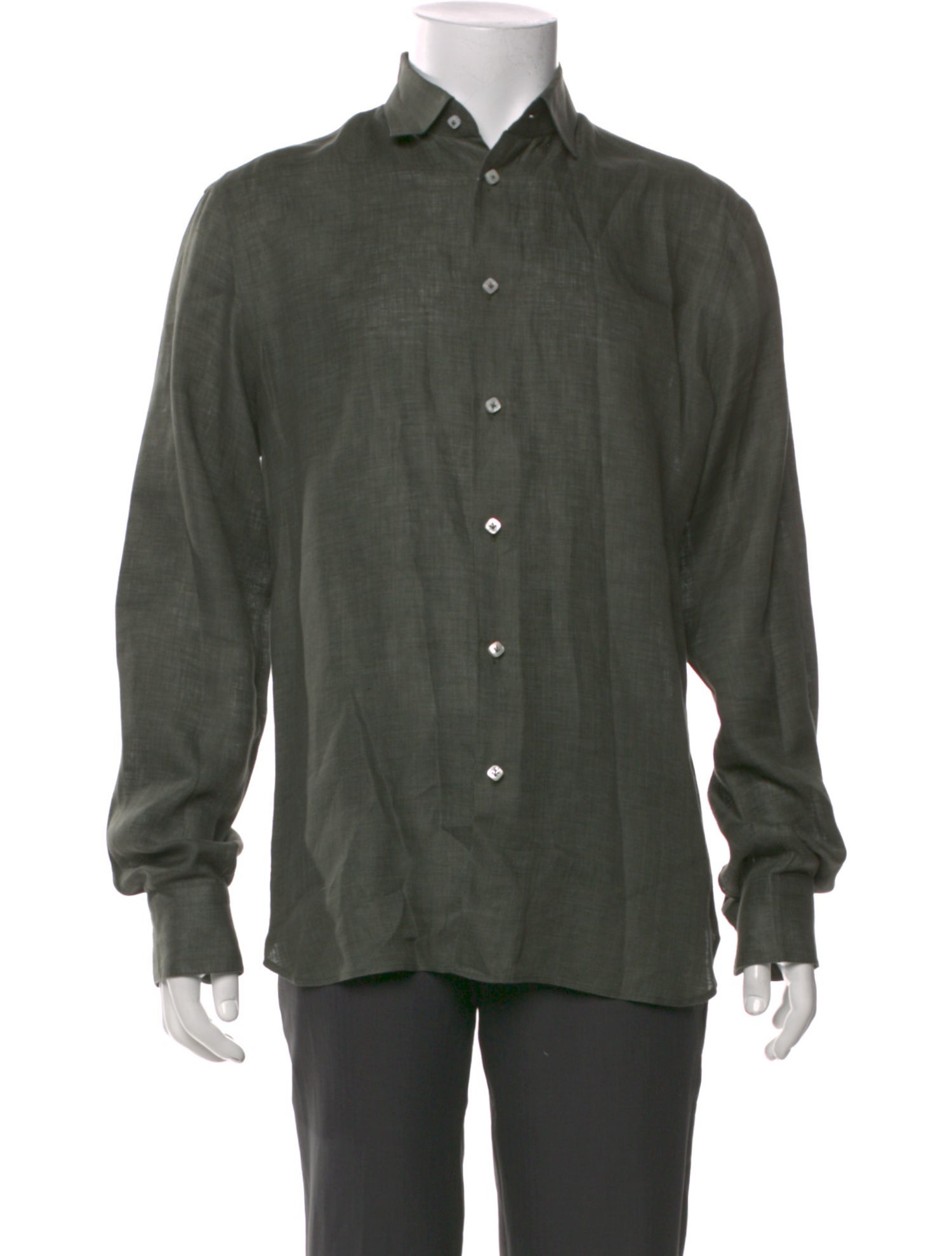 100% Capri Linen Long Sleeve Shirt
