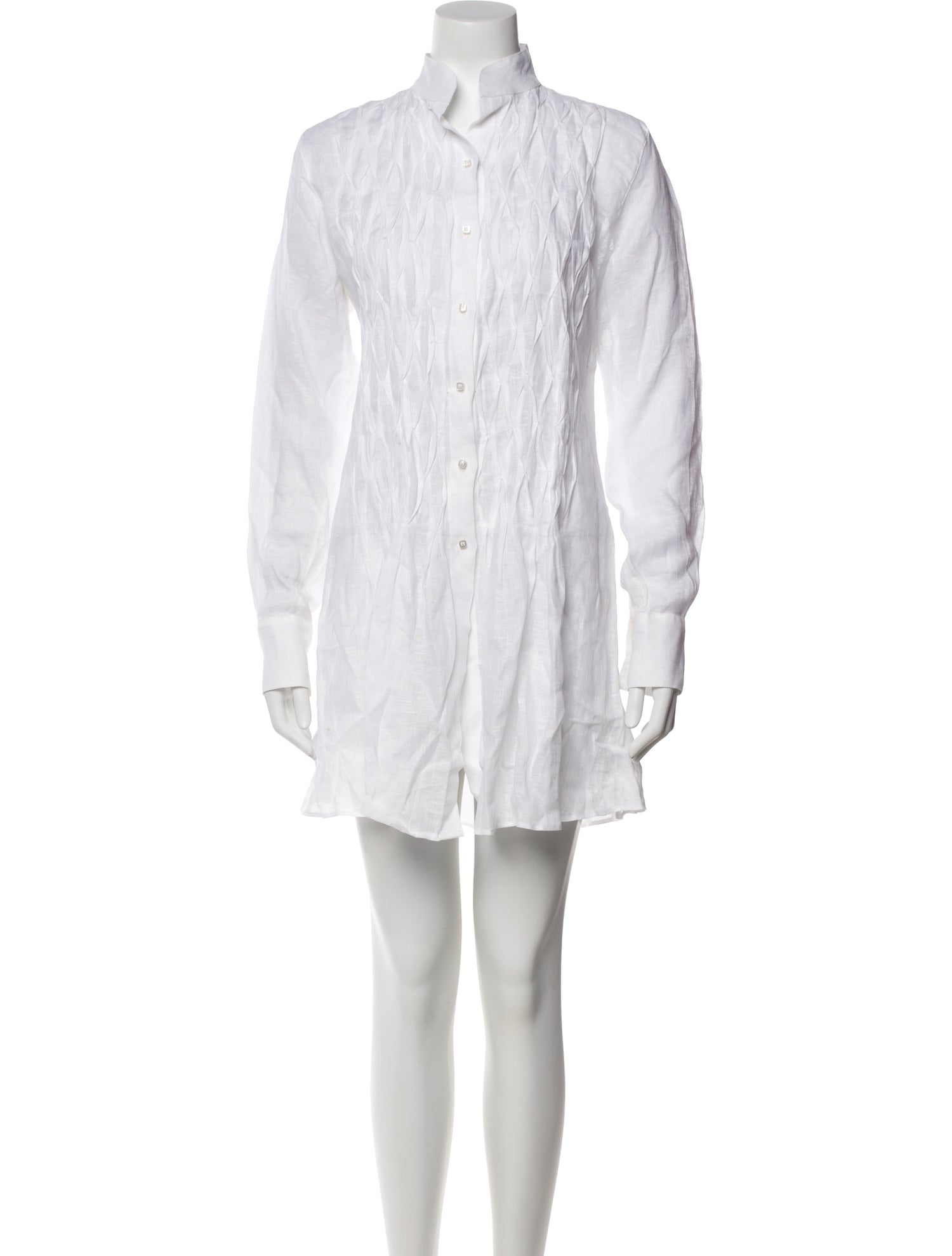 100% Capri Linen Mini Dress