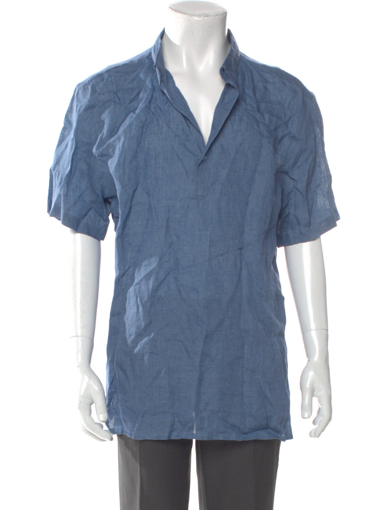 100% Capri Linen Short Sleeve Shirt