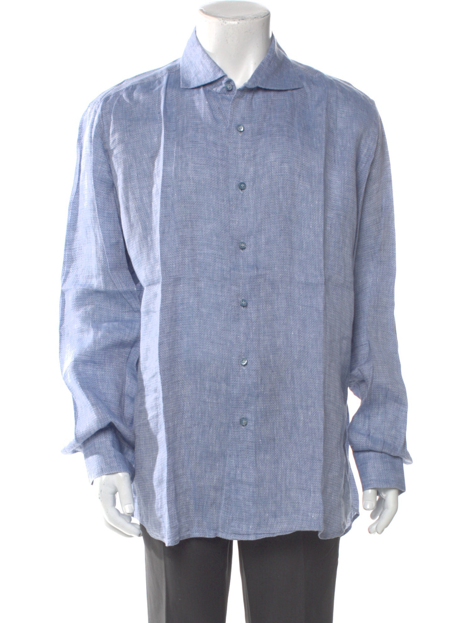100% Capri Linen Striped Shirt