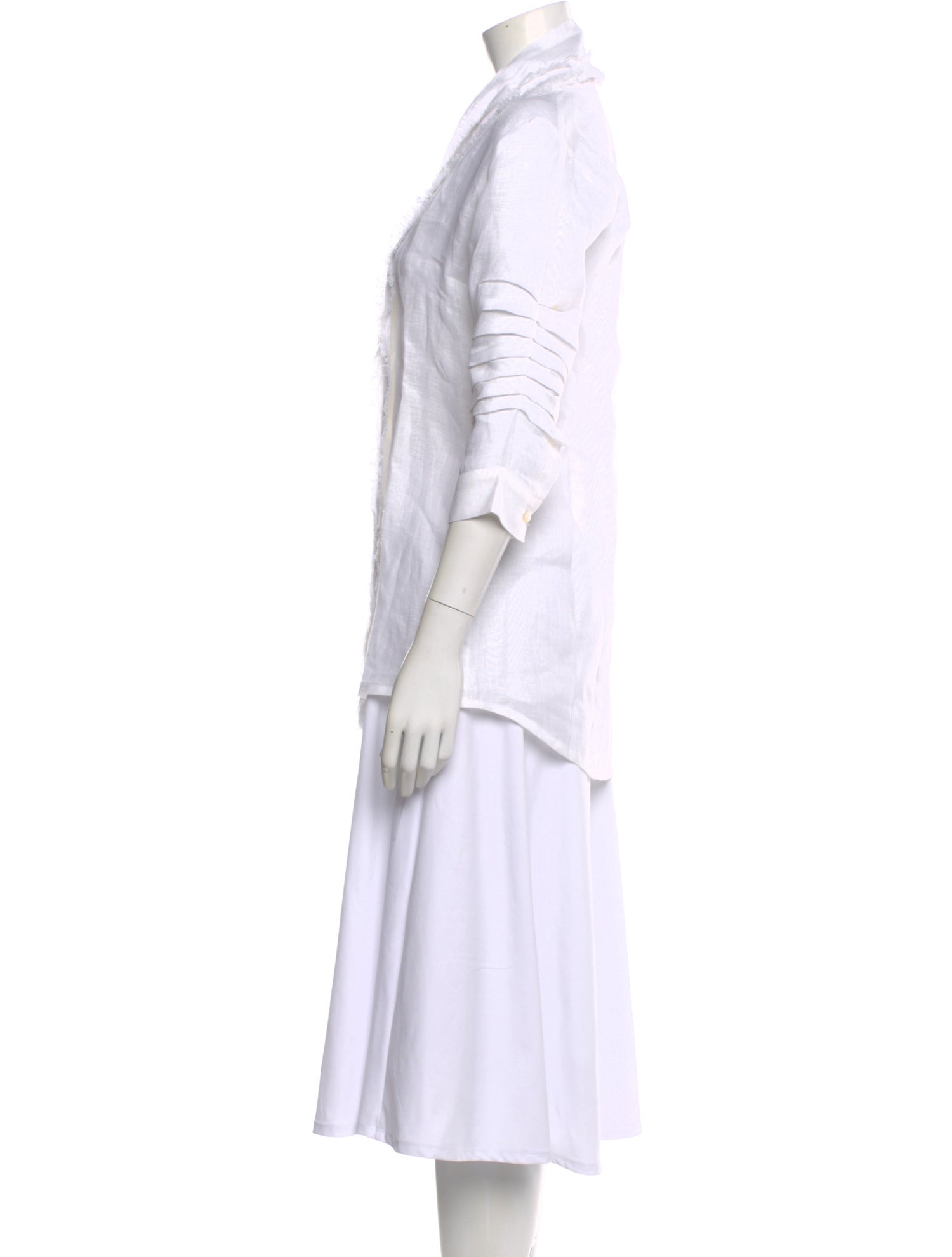 100% Capri Silk V-Neck Blouse