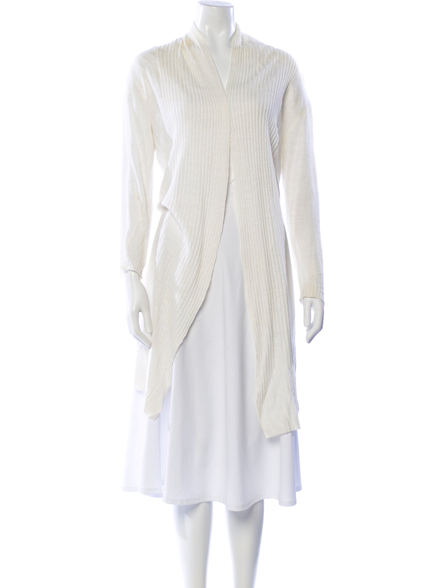 100% Capri Linen Cowl Neck Sweater