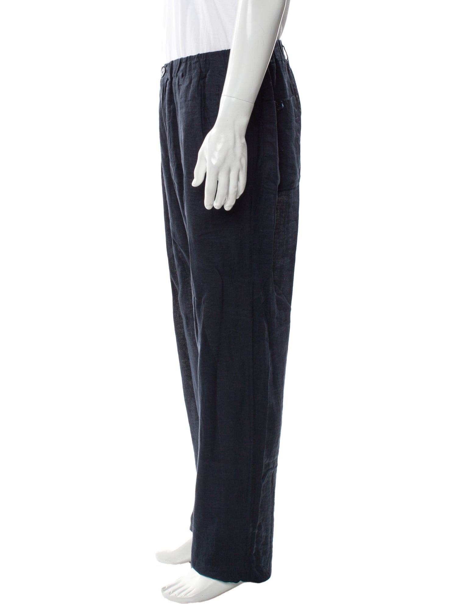 100% Capri Linen Pants