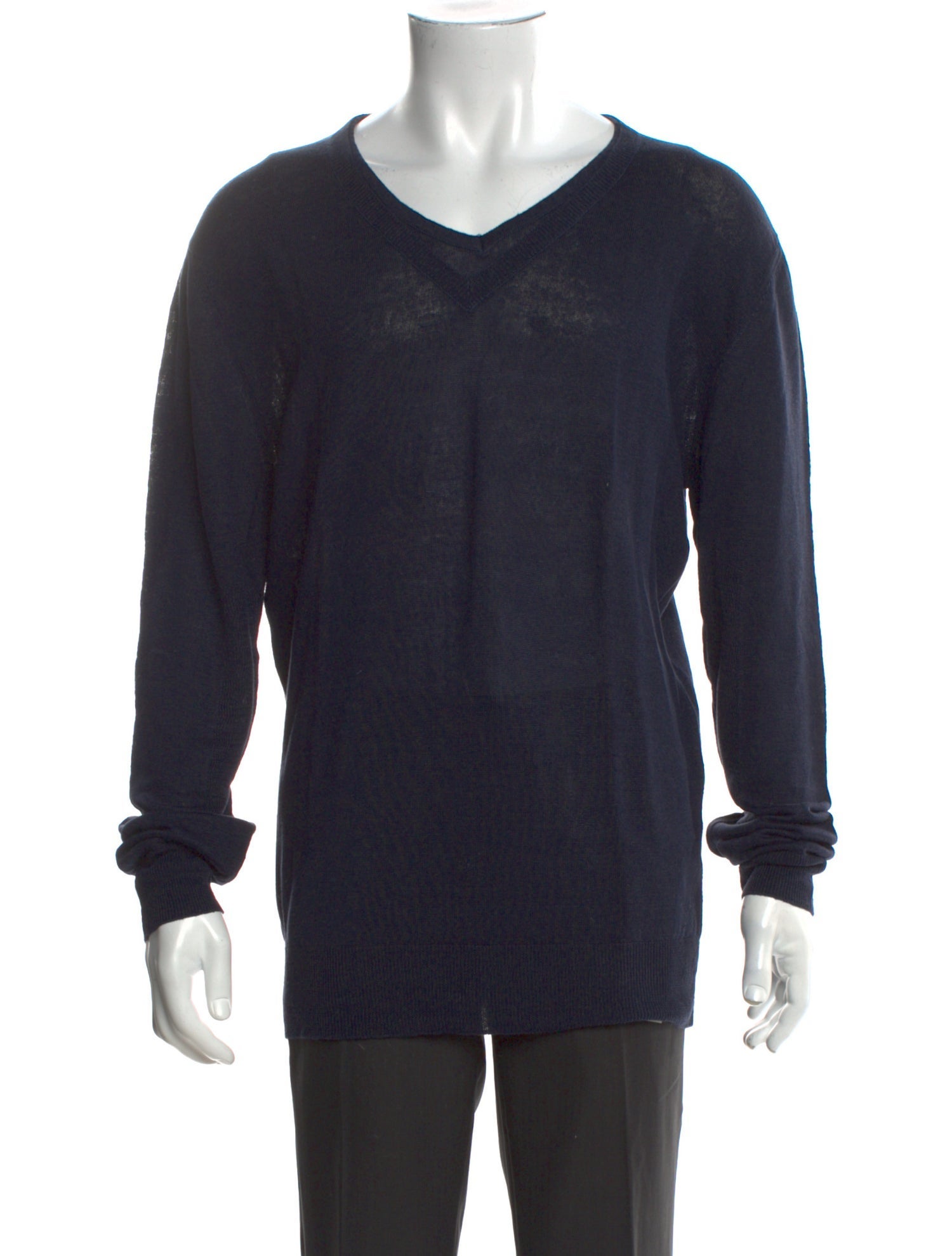 100% Capri Linen V-Neck Pullover