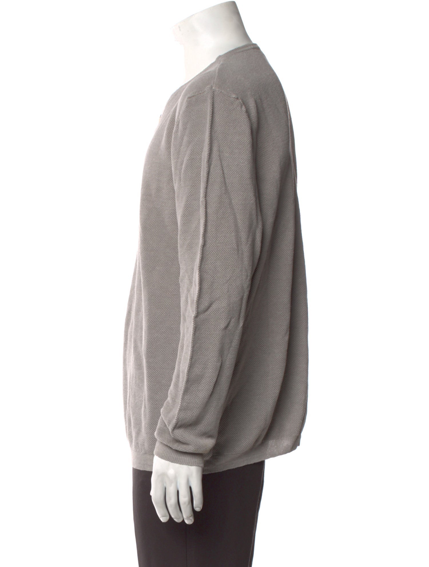 100% Capri Linen Crew Neck Pullover