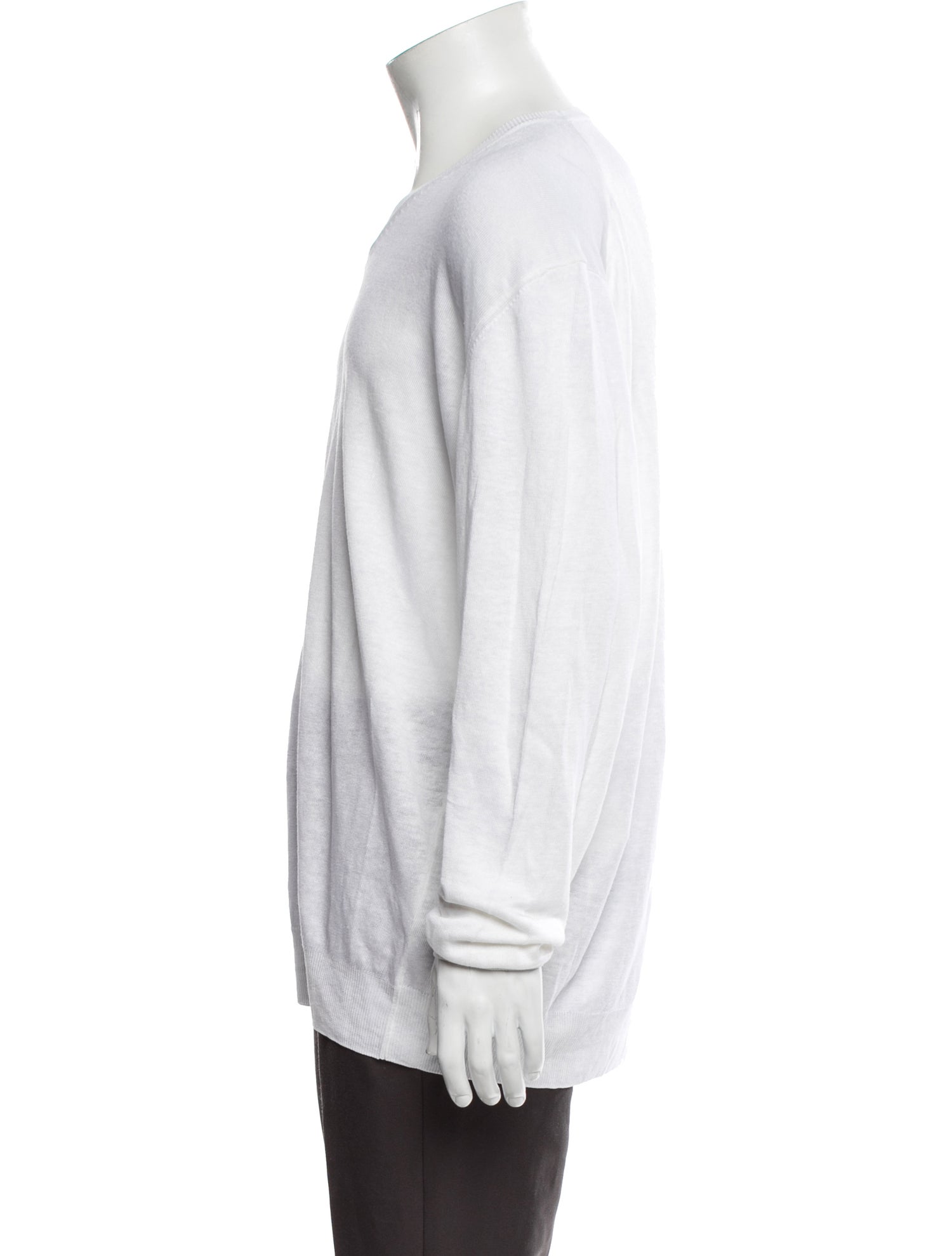 100% Capri Linen V-Neck Pullover