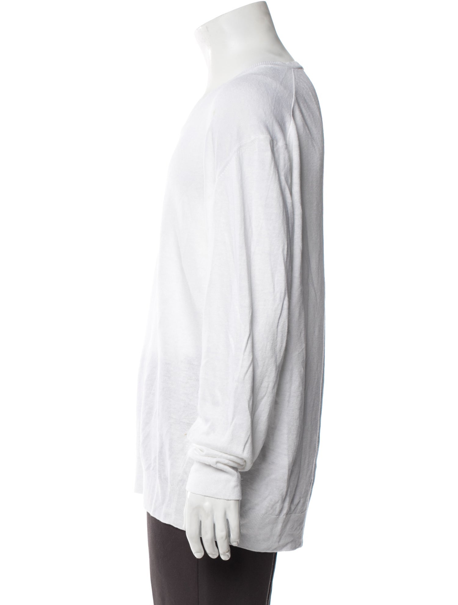 100% Capri Linen V-Neck Pullover