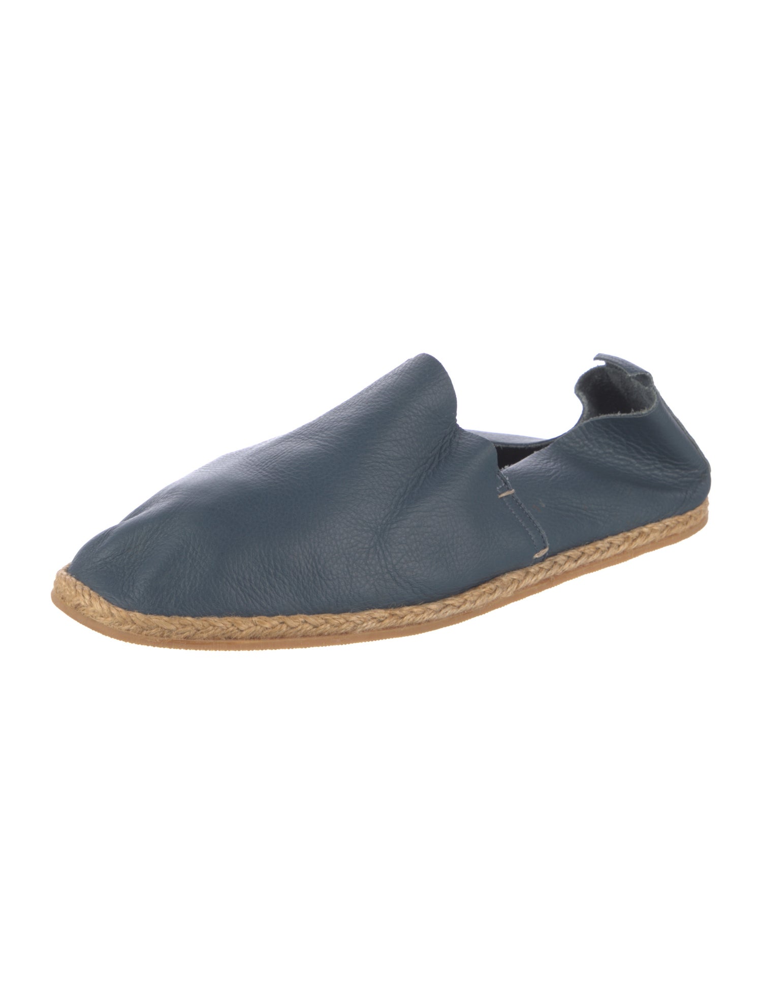 100% Capri Leather Espadrilles