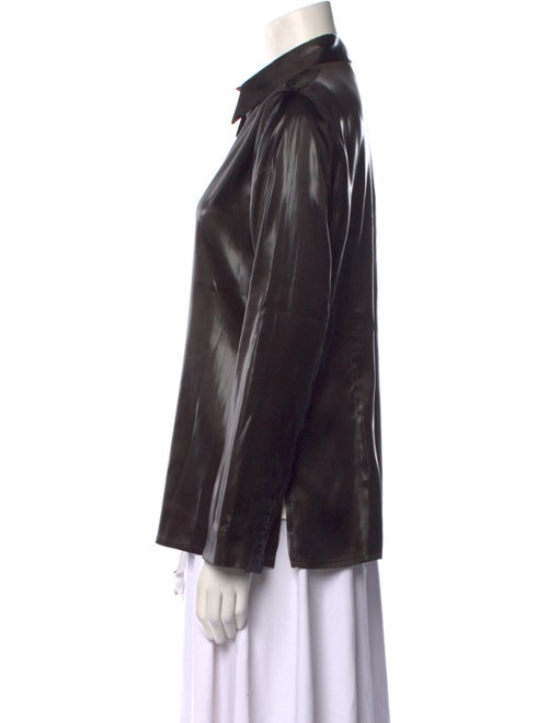 SAPIO Long Sleeve Button-Up Top