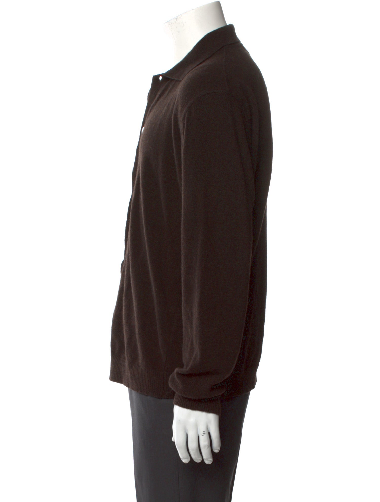 ANOTHER ASPECT Merino Wool Collar Cardigan