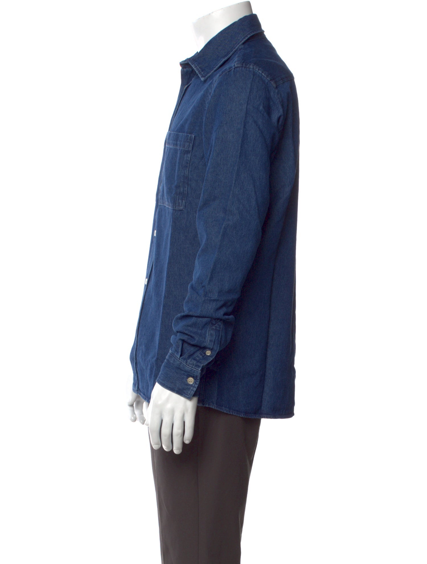ANOTHER ASPECT Long Sleeve Denim Shirt w/ Tags
