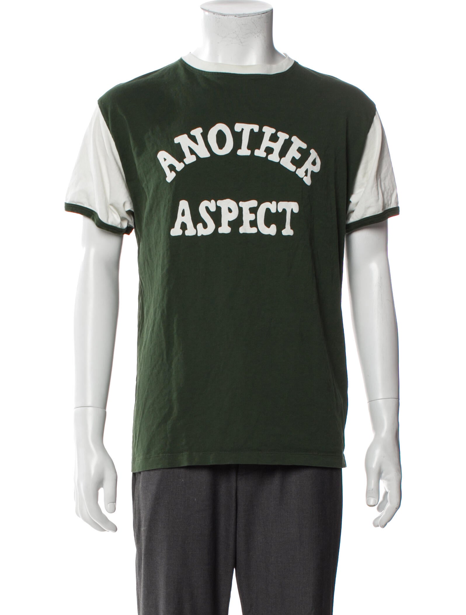 ANOTHER ASPECT Graphic Print Crew Neck T-Shirt