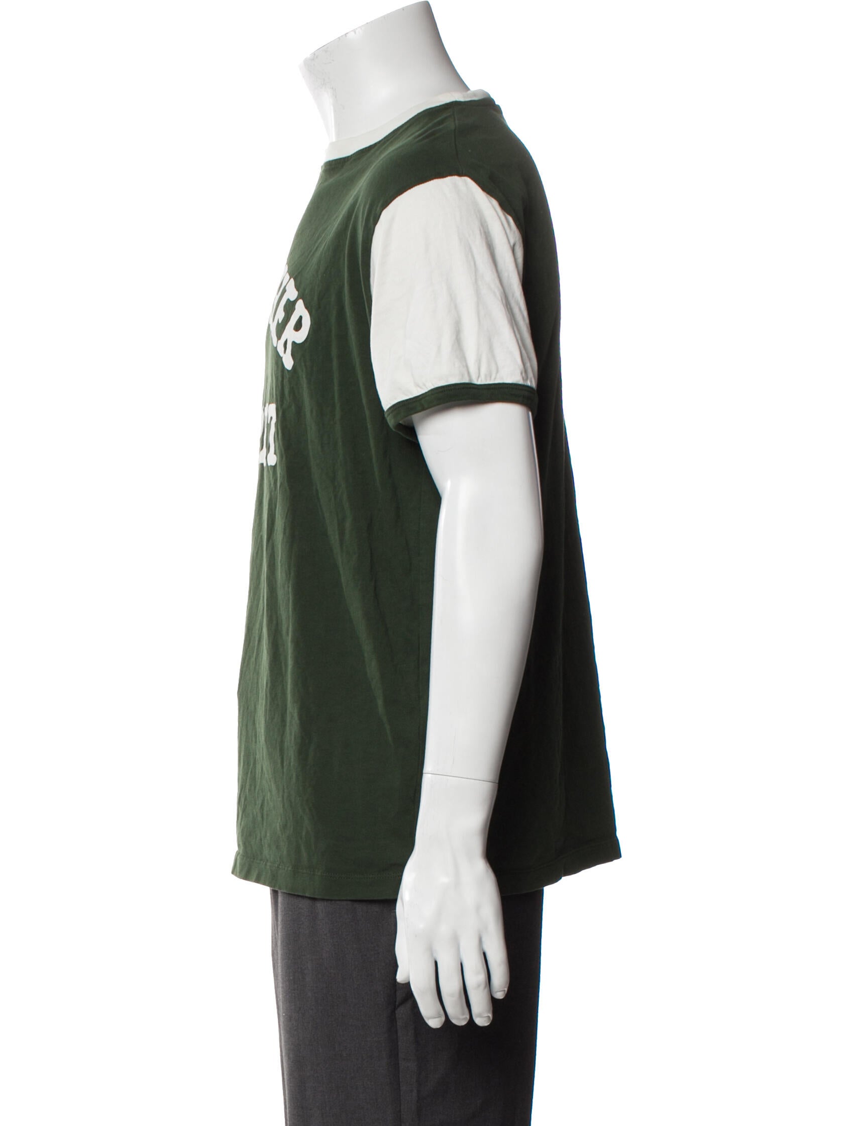 ANOTHER ASPECT Graphic Print Crew Neck T-Shirt