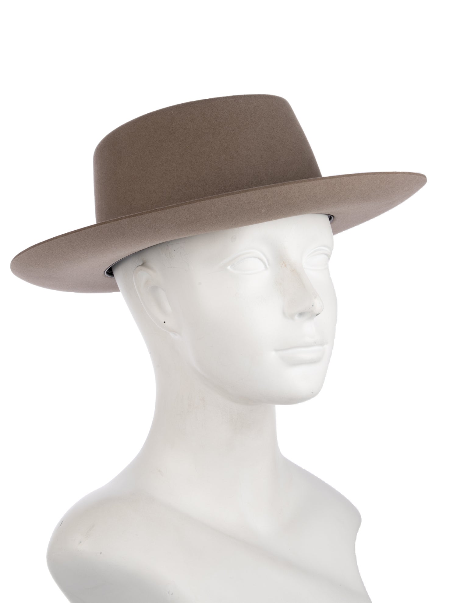 OPTIMO Wool and Leather Bowler Hat