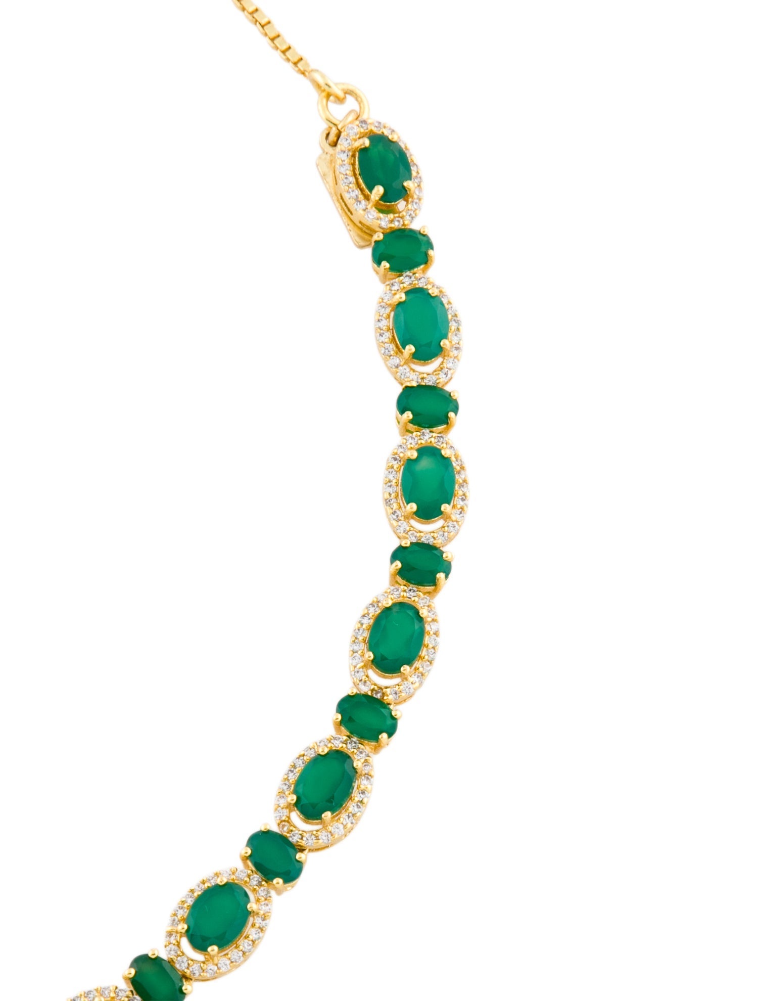 Opuline Dyed Chalcedony Choker