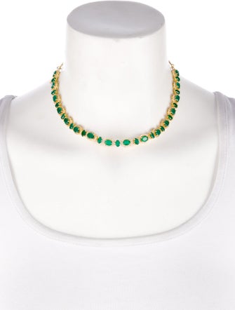 Opuline Dyed Chalcedony Choker