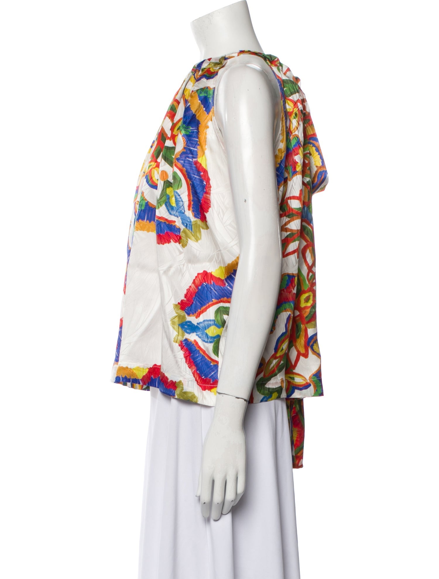 Rianna + Nina Silk Printed Blouse