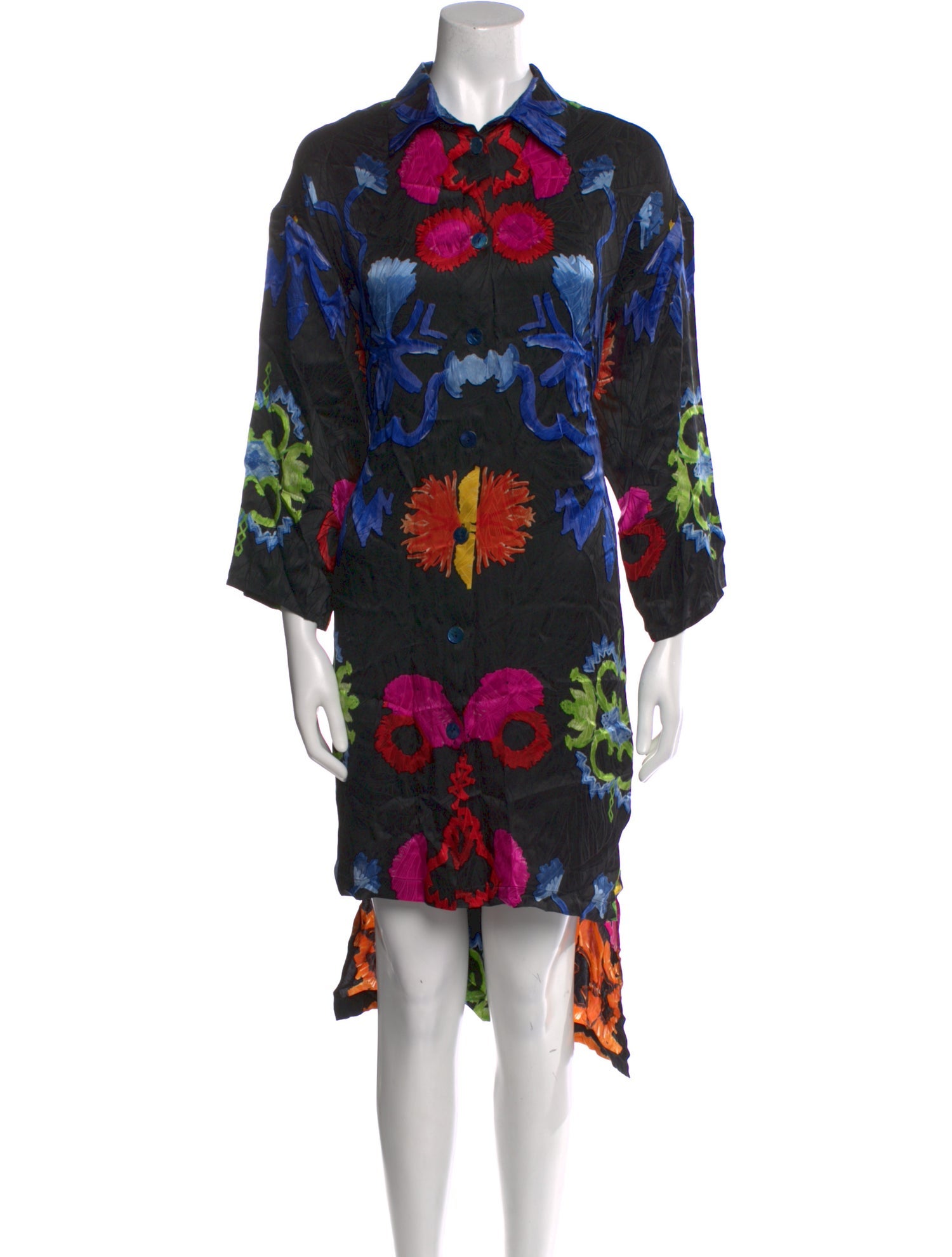 Rianna + Nina Silk Knee-Length Dress