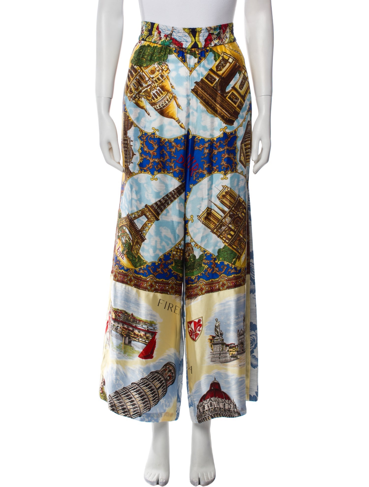 Rianna + Nina Printed Wide Leg Pants