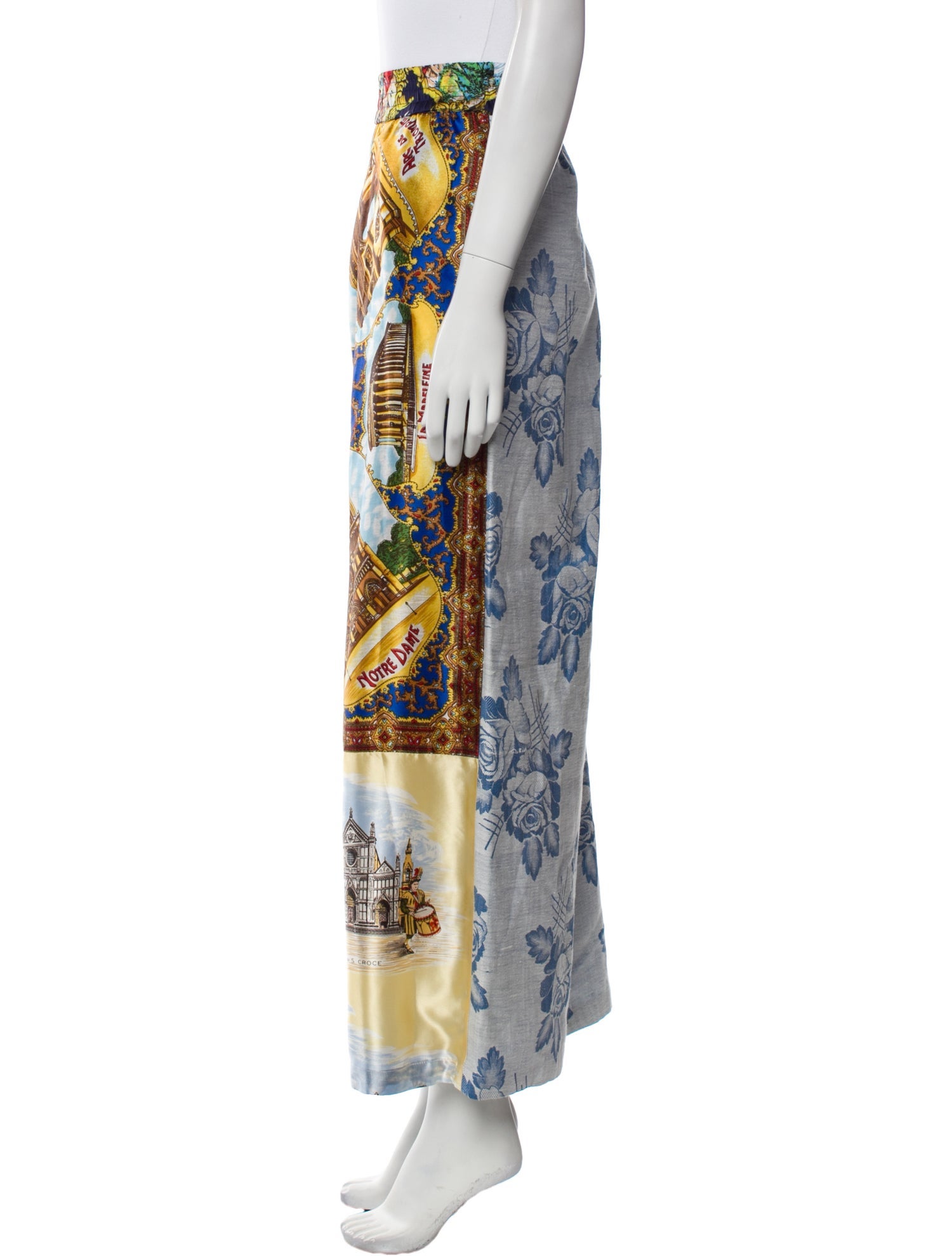 Rianna + Nina Printed Wide Leg Pants