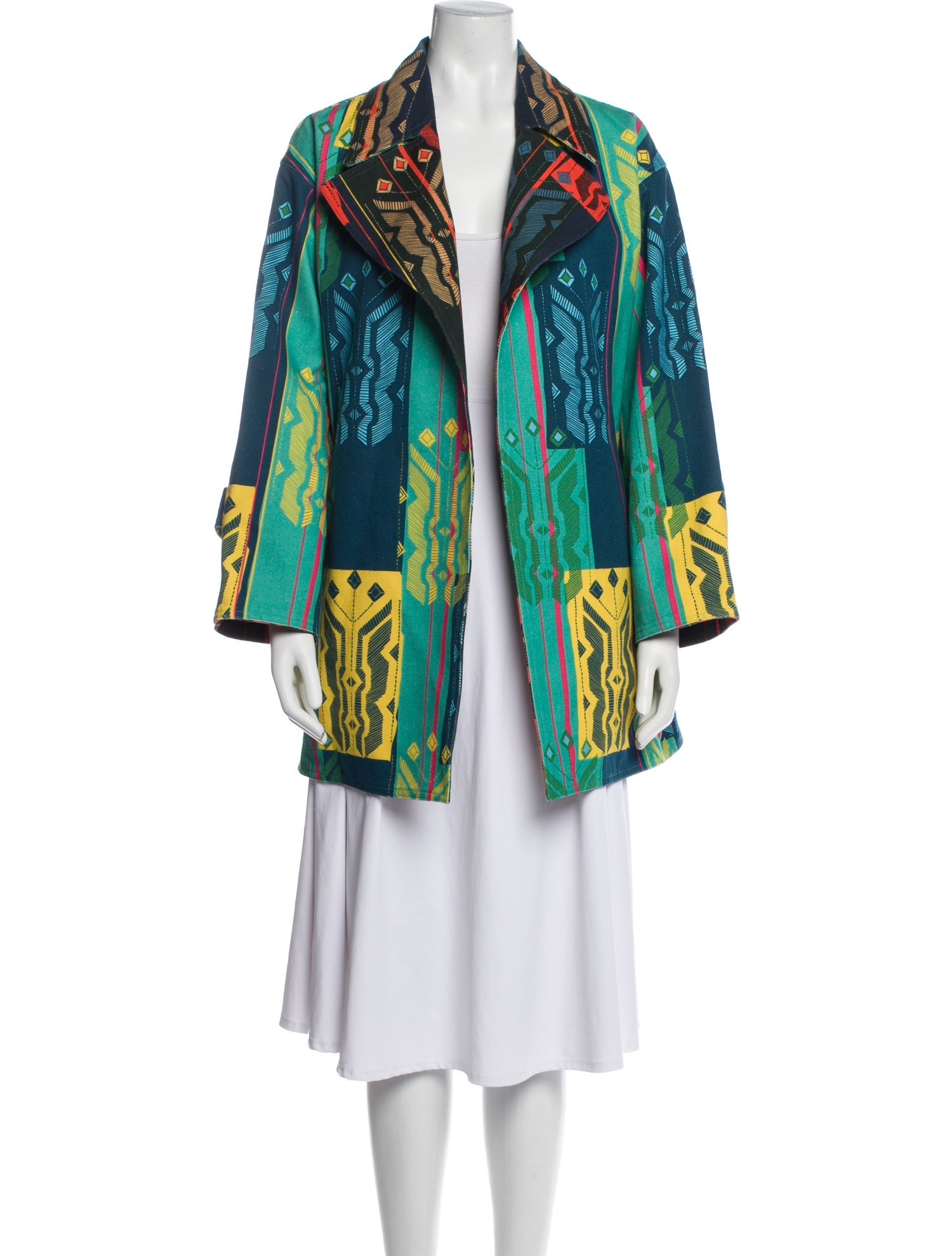 Rianna + Nina Printed Coat w/ Tags