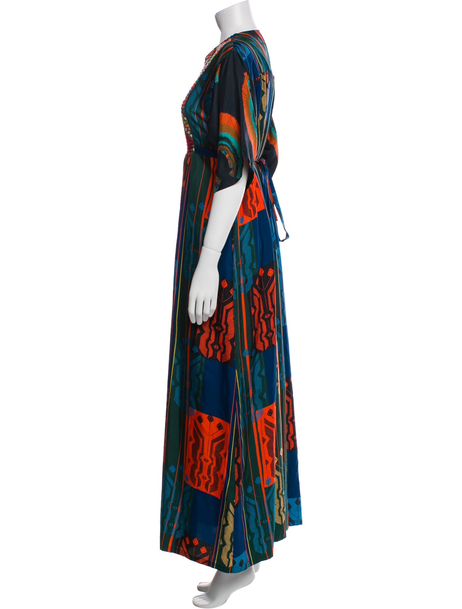 Rianna + Nina Printed Midi Length Dress