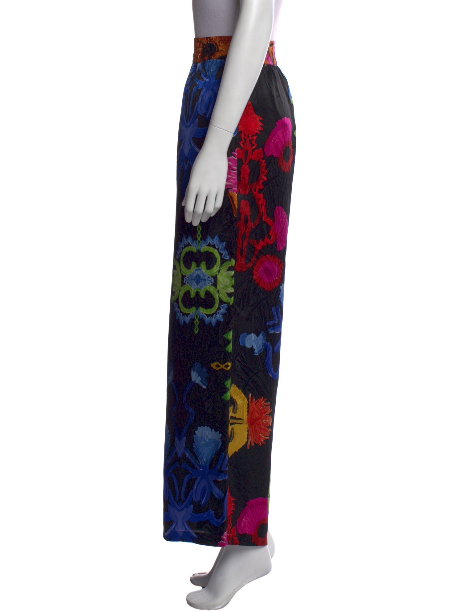 Rianna + Nina Silk Wide Leg Pants