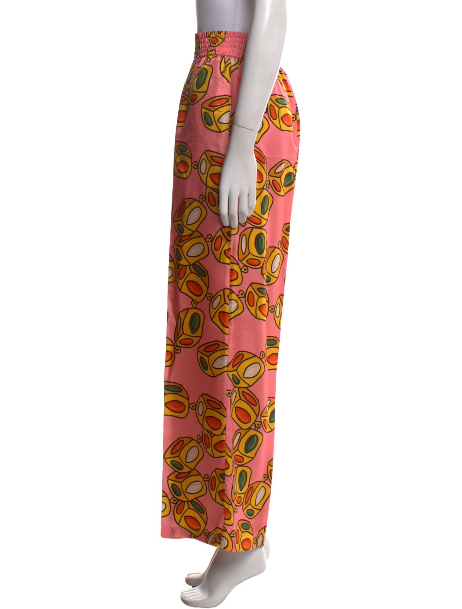 Rianna + Nina Silk Wide Leg Pants