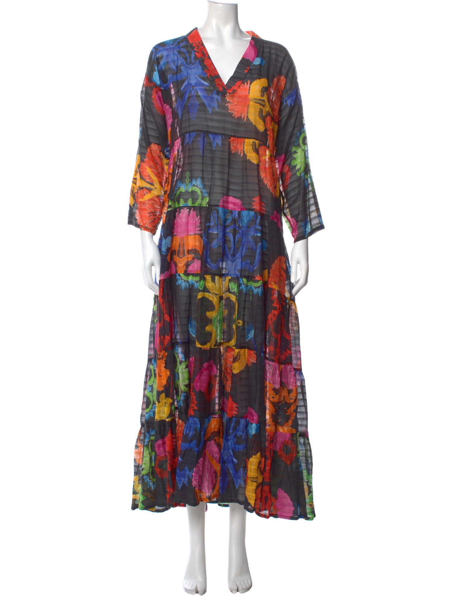 Rianna + Nina Printed Long Dress