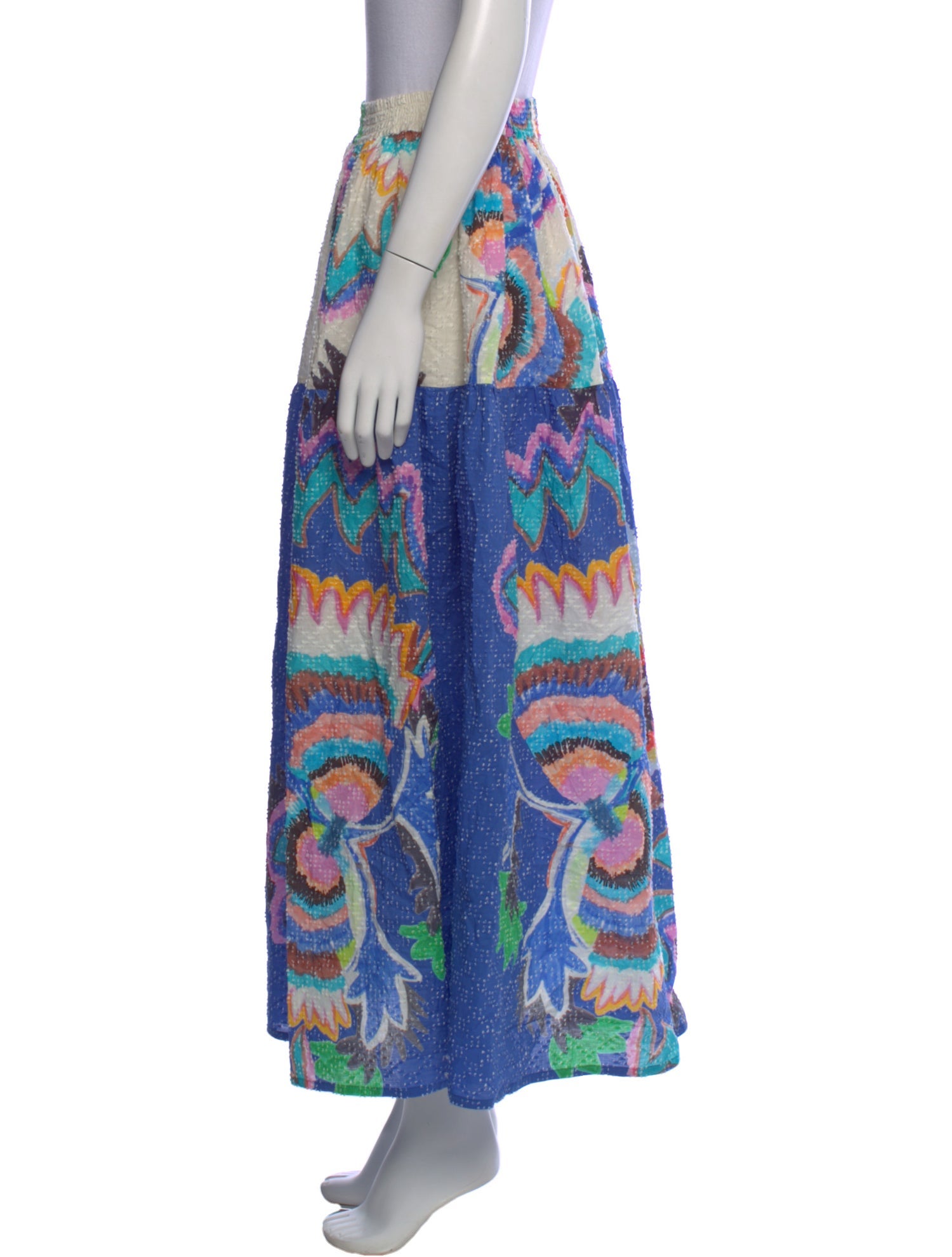 Rianna + Nina Printed Midi Length Skirt