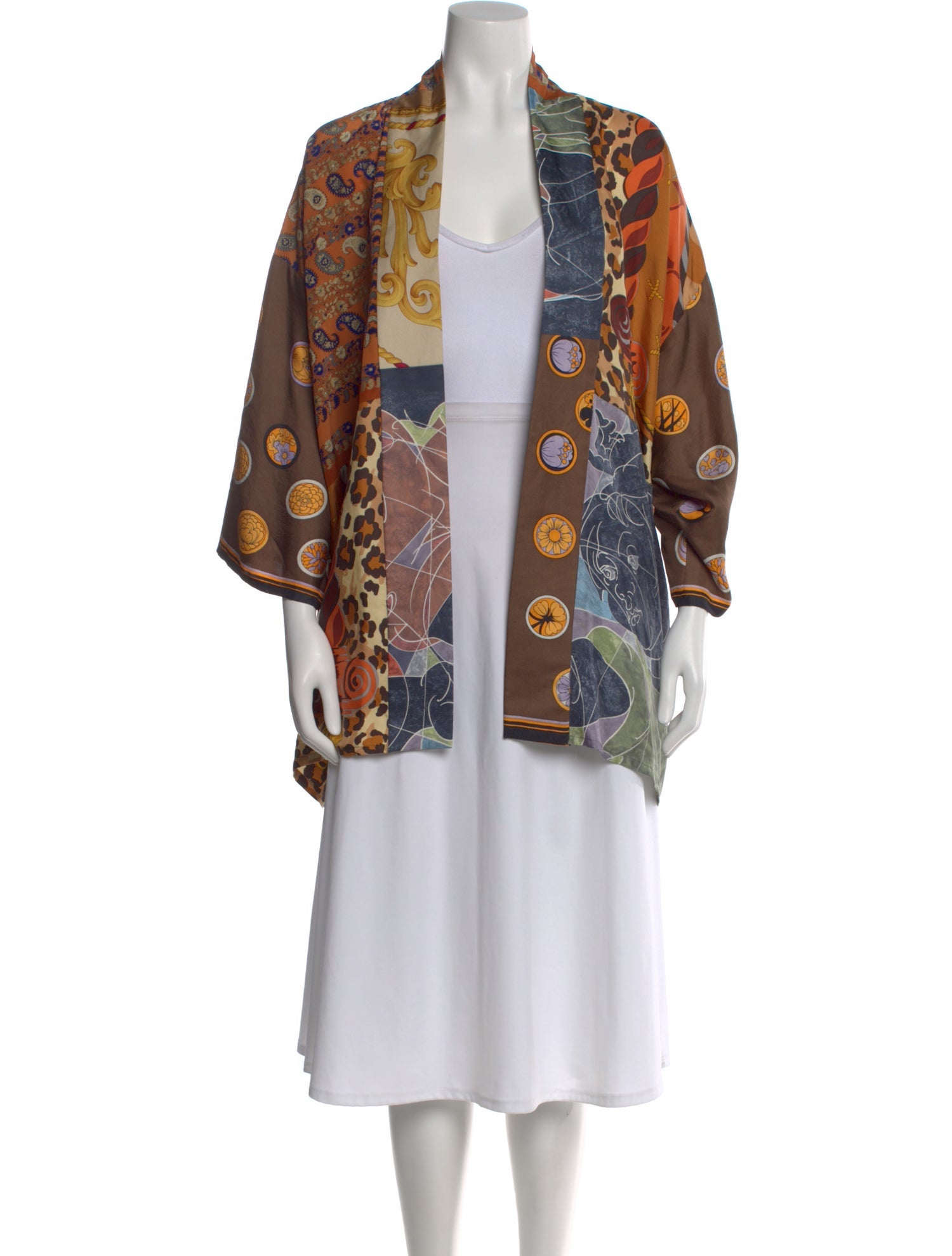 Rianna + Nina Silk Printed Sweater
