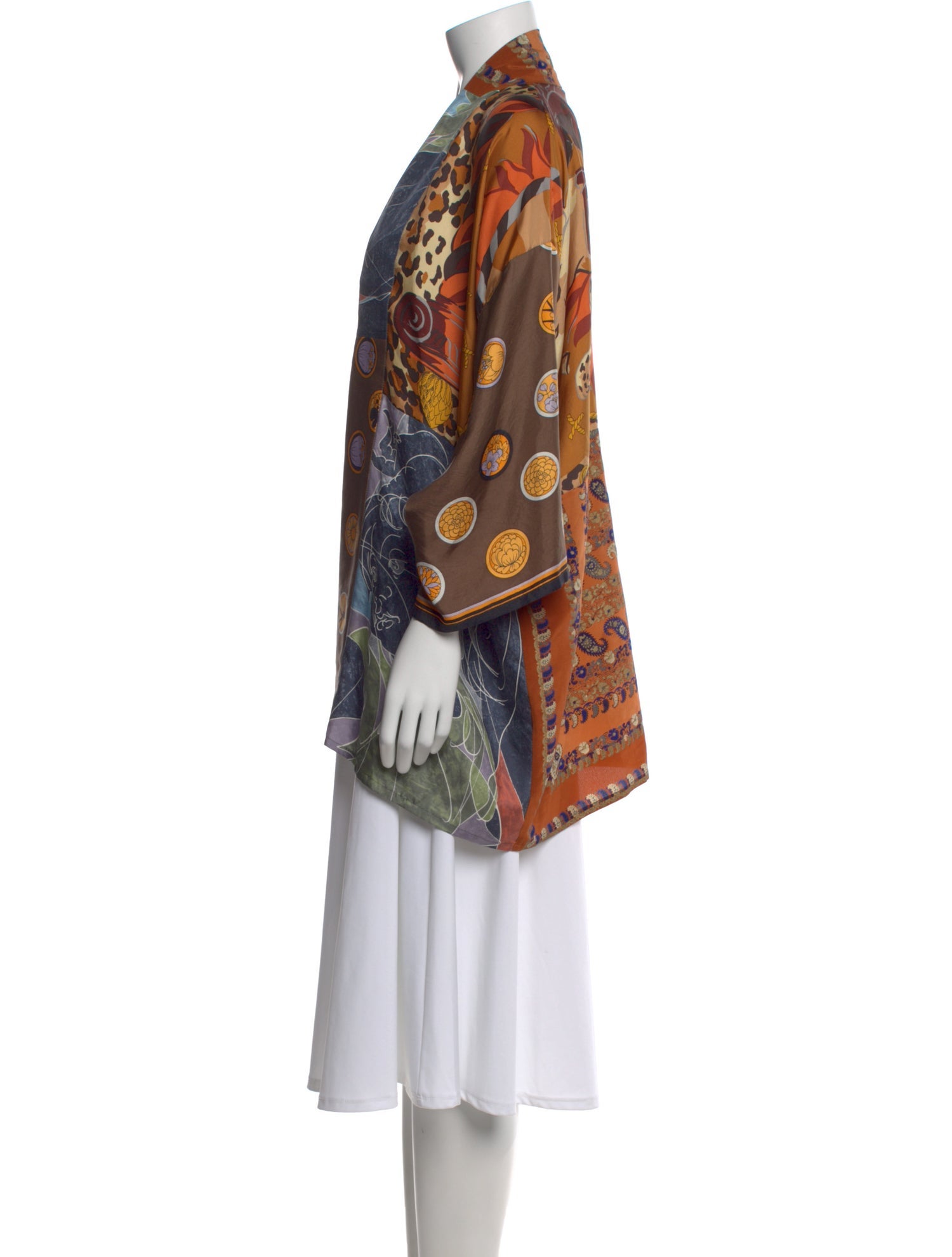 Rianna + Nina Silk Printed Sweater